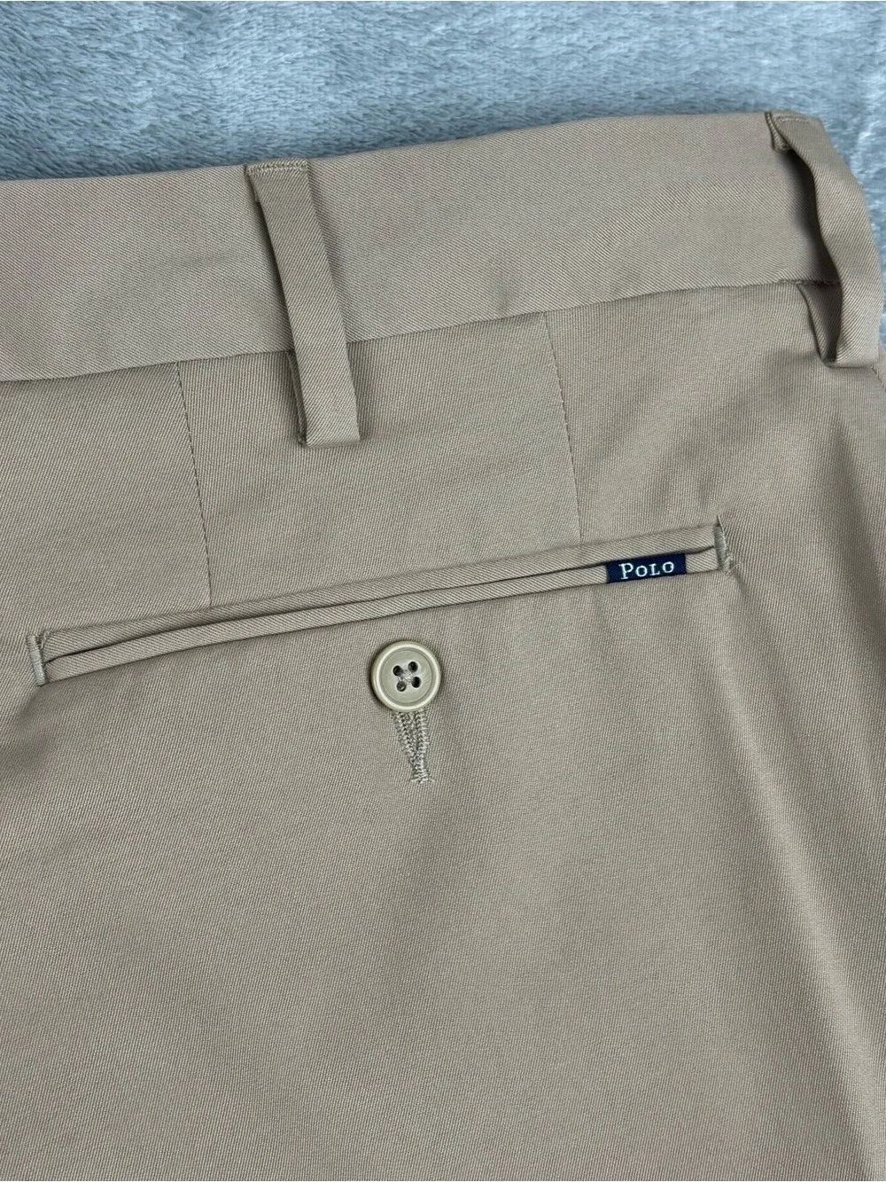Polo Ralph Lauren Shorts Mens 38 Beige Brown Performance Stretch Classic Fit